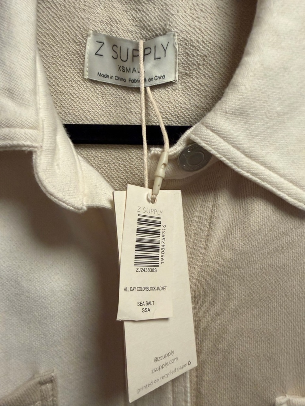 Z Supply Color Block Shirt Jacket - Picture 3 of 8